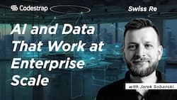 CxC Ep28: AI & Data That Work at Enterprise Scale - with Jarek Sobanski (Swiss Re)